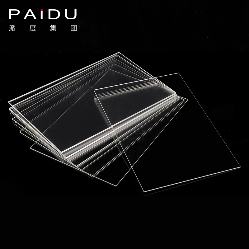 Paidu Group white lighting silver sign board pattern laser cut gold mirror thin acrylic sheet