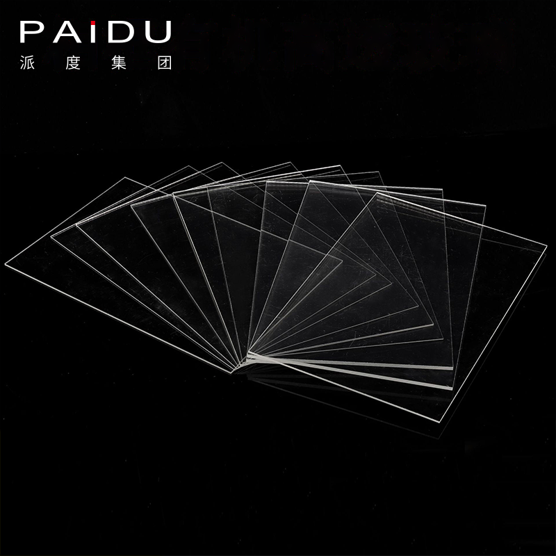 Paidu Group factory 4ft by 8ft 3/4 inch thick anti colors High Transmittance Mirror solid surface cast acrylic sheet