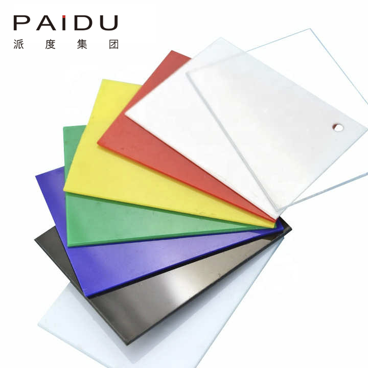 PAIDU GROUP Custom A4 Size Thermoforming High Impact Translucent White Polystyrene Hips Plastic Sheet