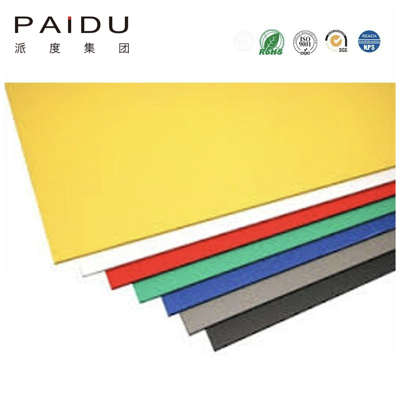 Paidu Group Best price 2mm abs double color plastic sheet manufacturer