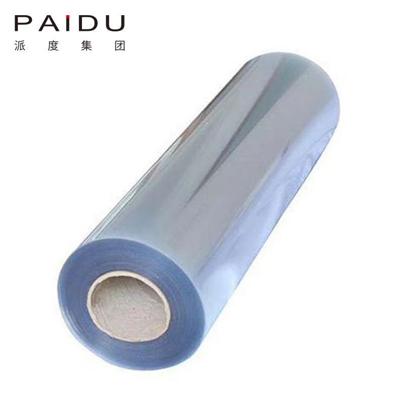 Paidu Group 0.1 0.2 0.3 mm Pvc Thin Plastic Sheet 0.5mm Rigid PVC Clear Sheet Roll