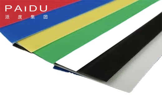 Paidu Group Environmentally Flexible Waterproof Acid Resistant Materials Plastic ABS Matt Sheet