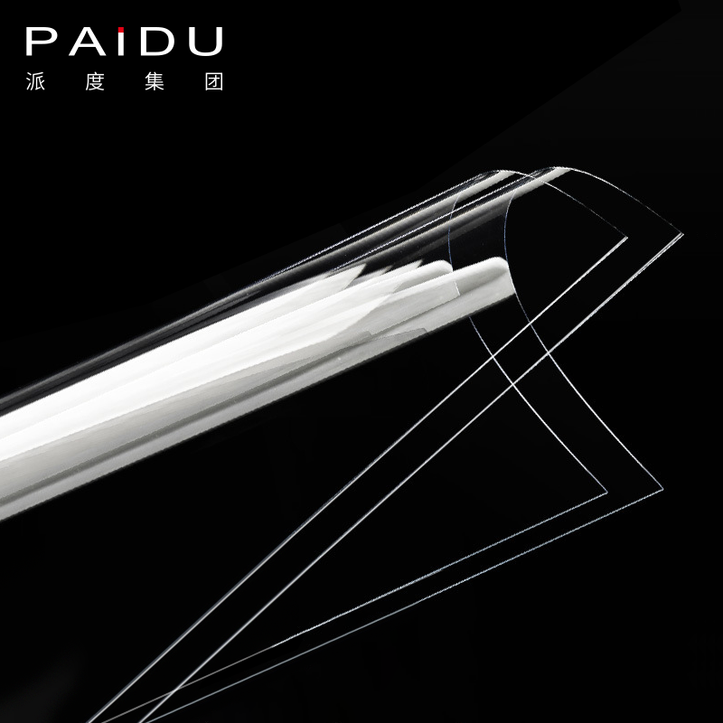 Paidu Group High transparent PC plastic board radiation proof and wear resistant color thin clear plastic sheet glass polycarbonate