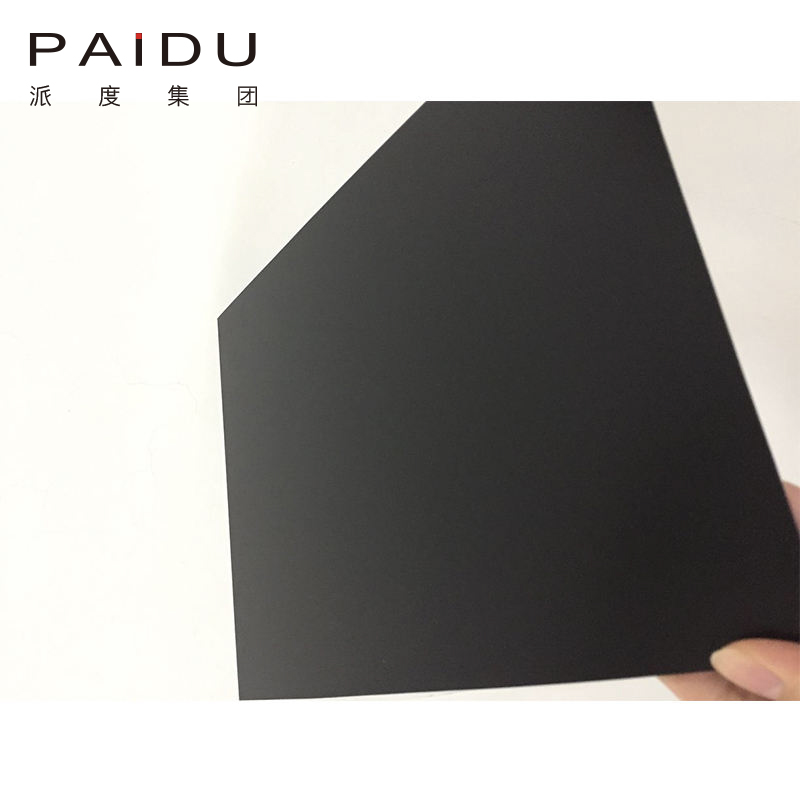 Paidu Group Factory Direct Sale Granules Print Abs Resin Black Car Packing Parts Color Data Form Material Raw Molding Origin Plastic Board