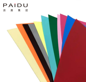PAIDU GROUP 300/400/500/600/700/800 mic WHITE POLYSTYRENE + SYNTHETIC PAPER WHITE for printing ps sheet hips sheet