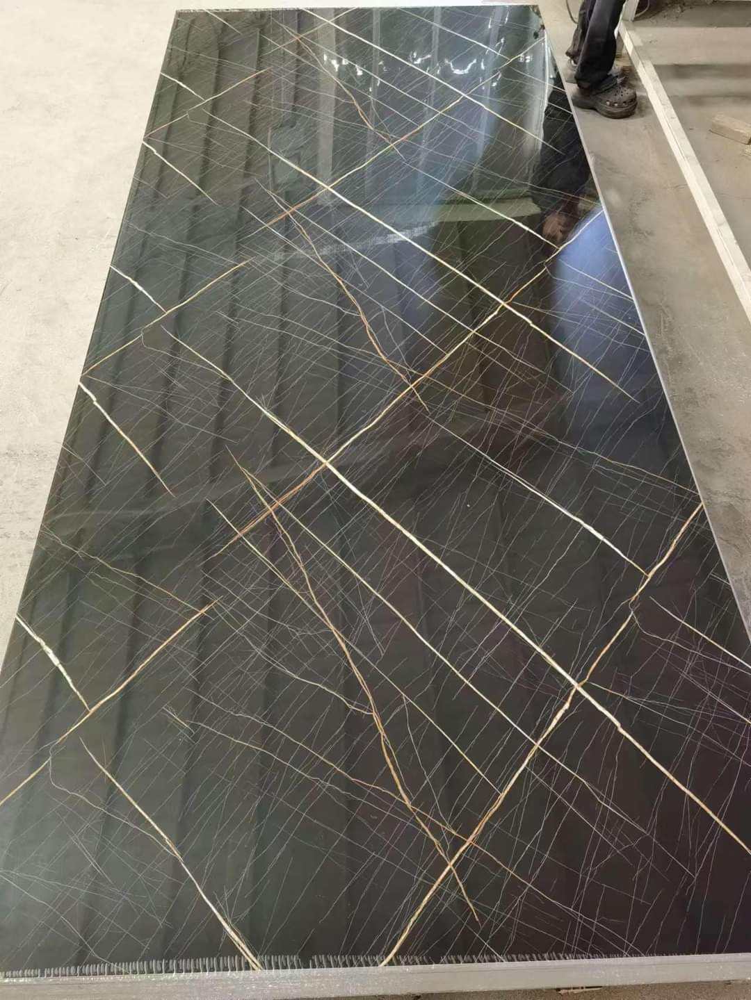 New 3mm UV Marble Acrylic Plastic Ceiling Translucent decorative 3D PVC Sheet Wall Covering Panel Board Manufacturer-Paidu Supplier