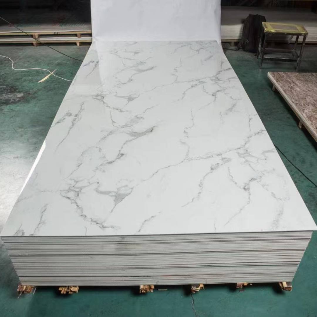 Custom 2mm 3mm 4mm cupboard decoration uv pvc marbled plastic sheets wall panel for sale Manufacturer-Paidu Supplier
