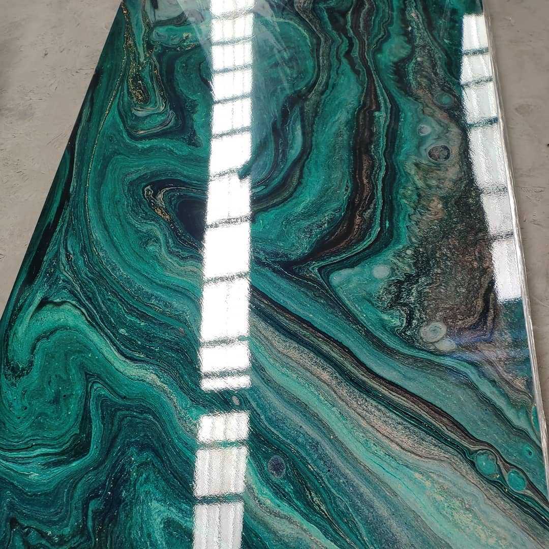 Custom size decroative sheet PVC Marble Interior UV Board Paidu Supplier