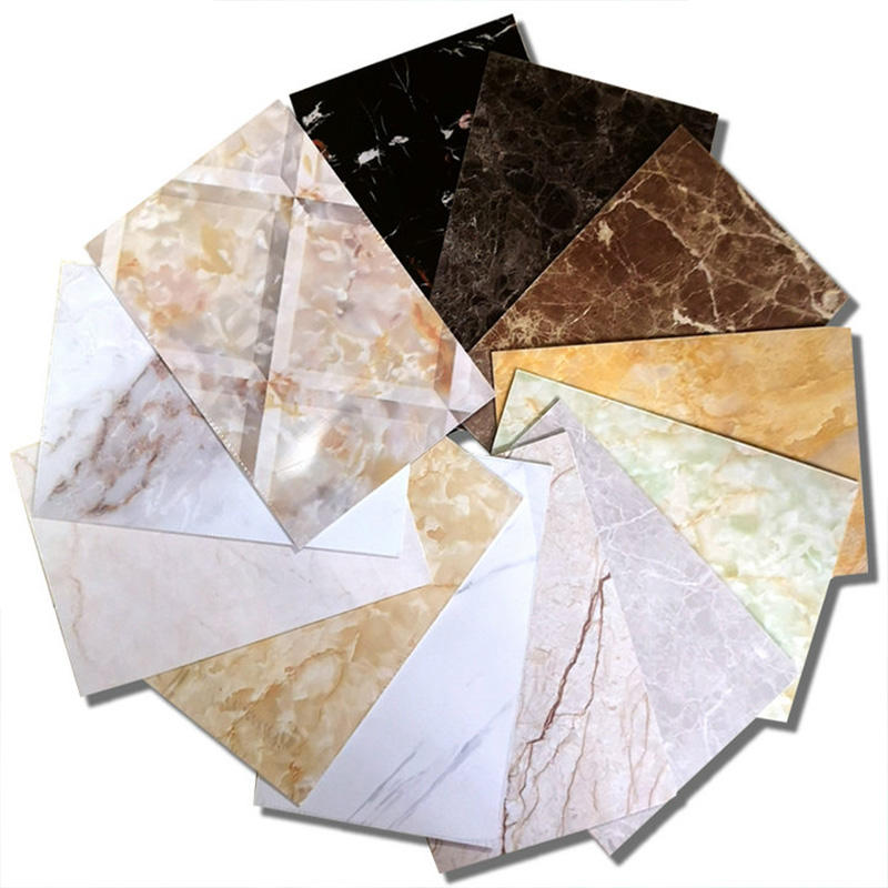 Paidu Group High Gloss Marble UV Sheet 1220*2440*3mm PVC Sheet Waterproof Panel for Interior Decoration