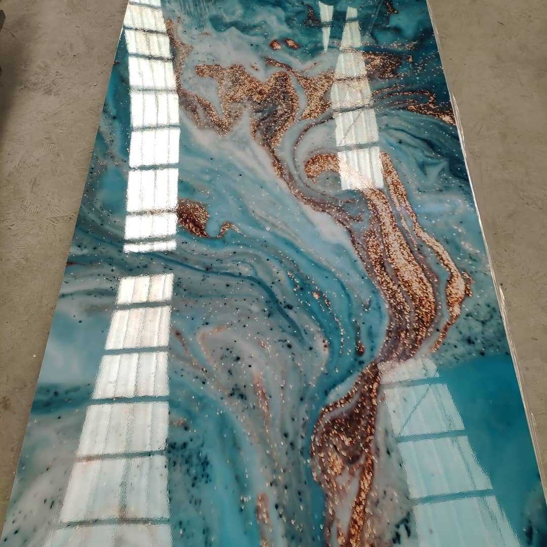 Hot Sale 1220*2440mm PVC Marble Interior UV Board Paidu Supplier